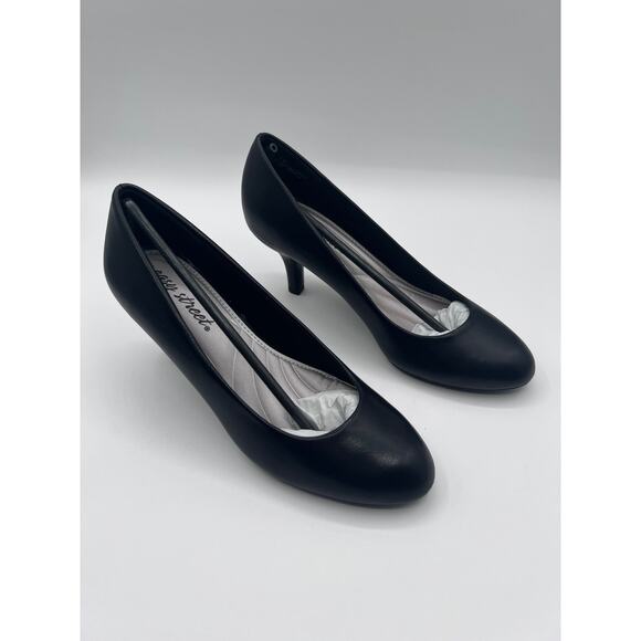 EASY STREET 'PASSION' PUMPS BLACK WOMENS SIZE 7M NEW - Picture 2 of 12